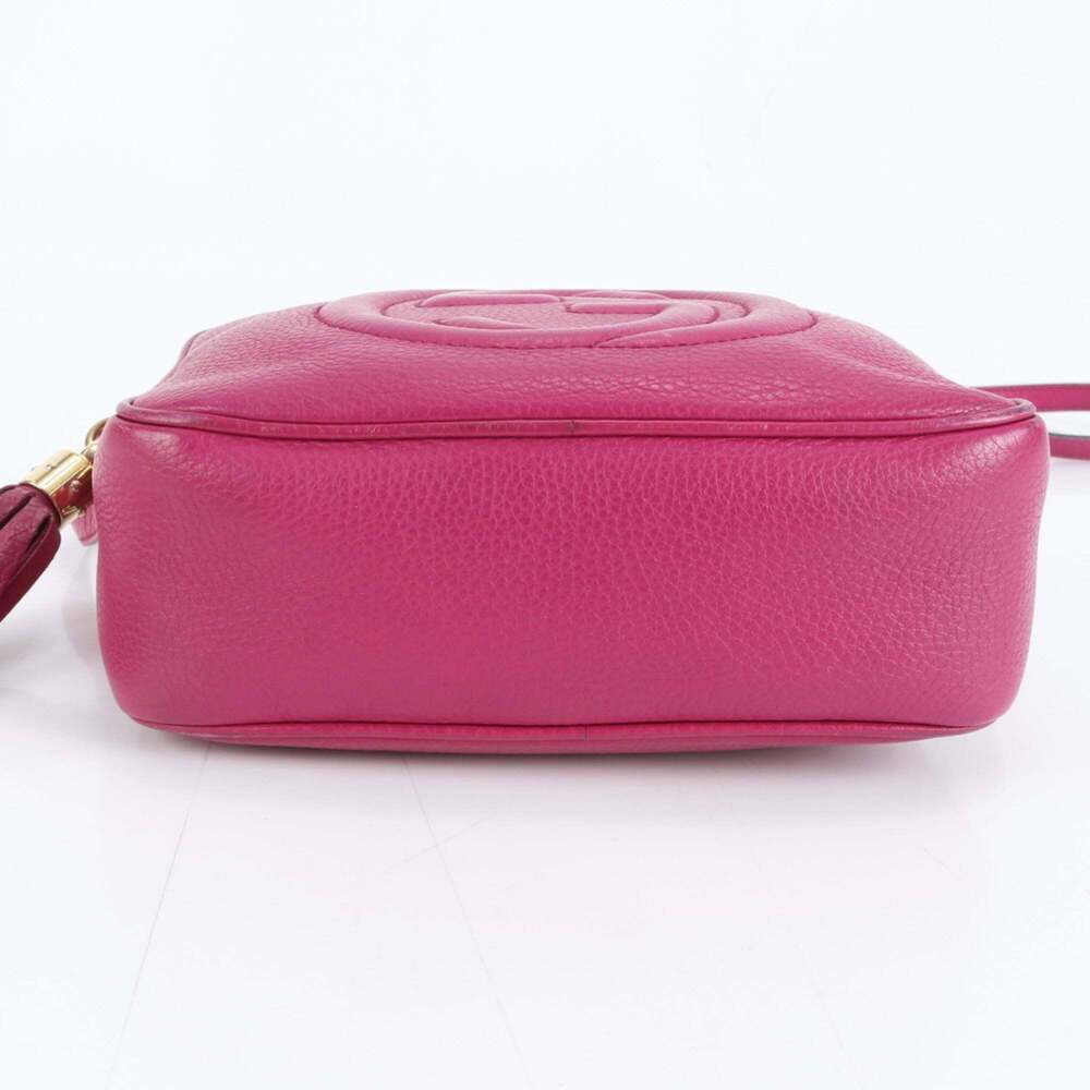 Gucci Soho Small Disco 308364 Leather Shoulder/Crossbody Bag with Tassel, Wom... - Picture 5 of 9